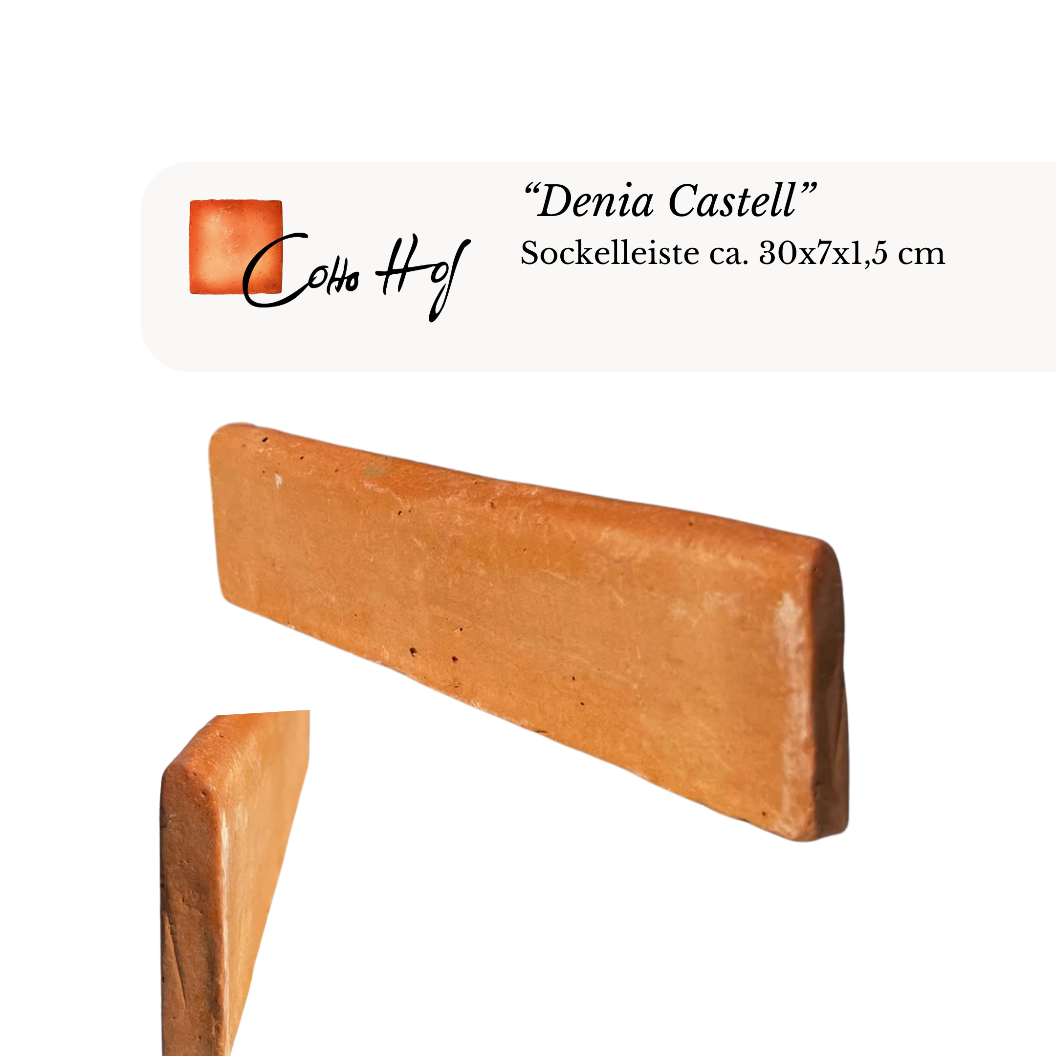 Denia Castell – Sockelleiste