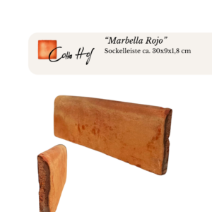 Marbella rojo – Sockelleiste