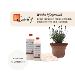 Wachs-Pflegemilch