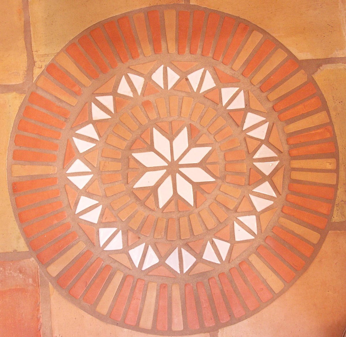 Cotto hof mosaik